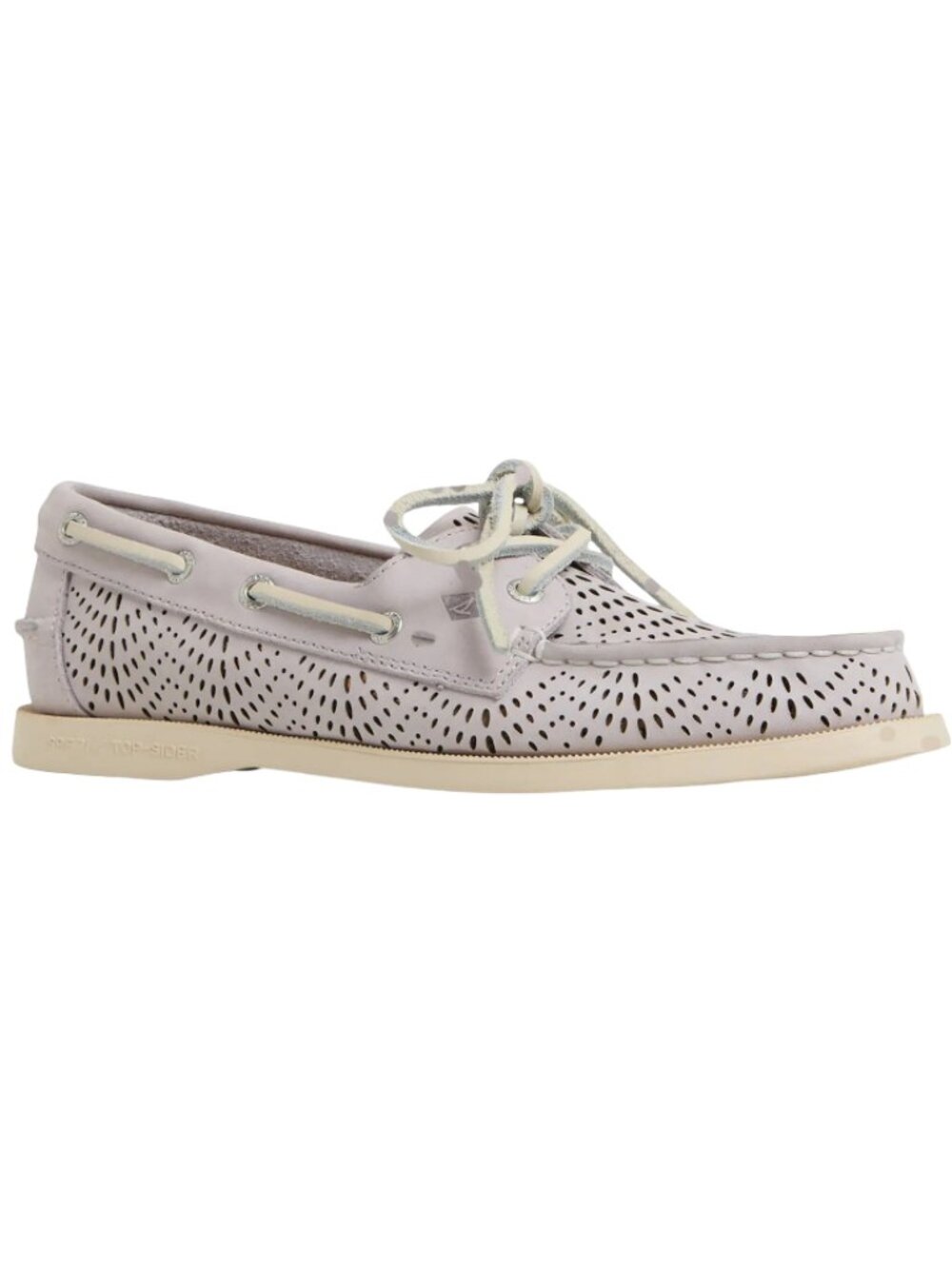 Sperry Perforated Loafer Shoes Lilac